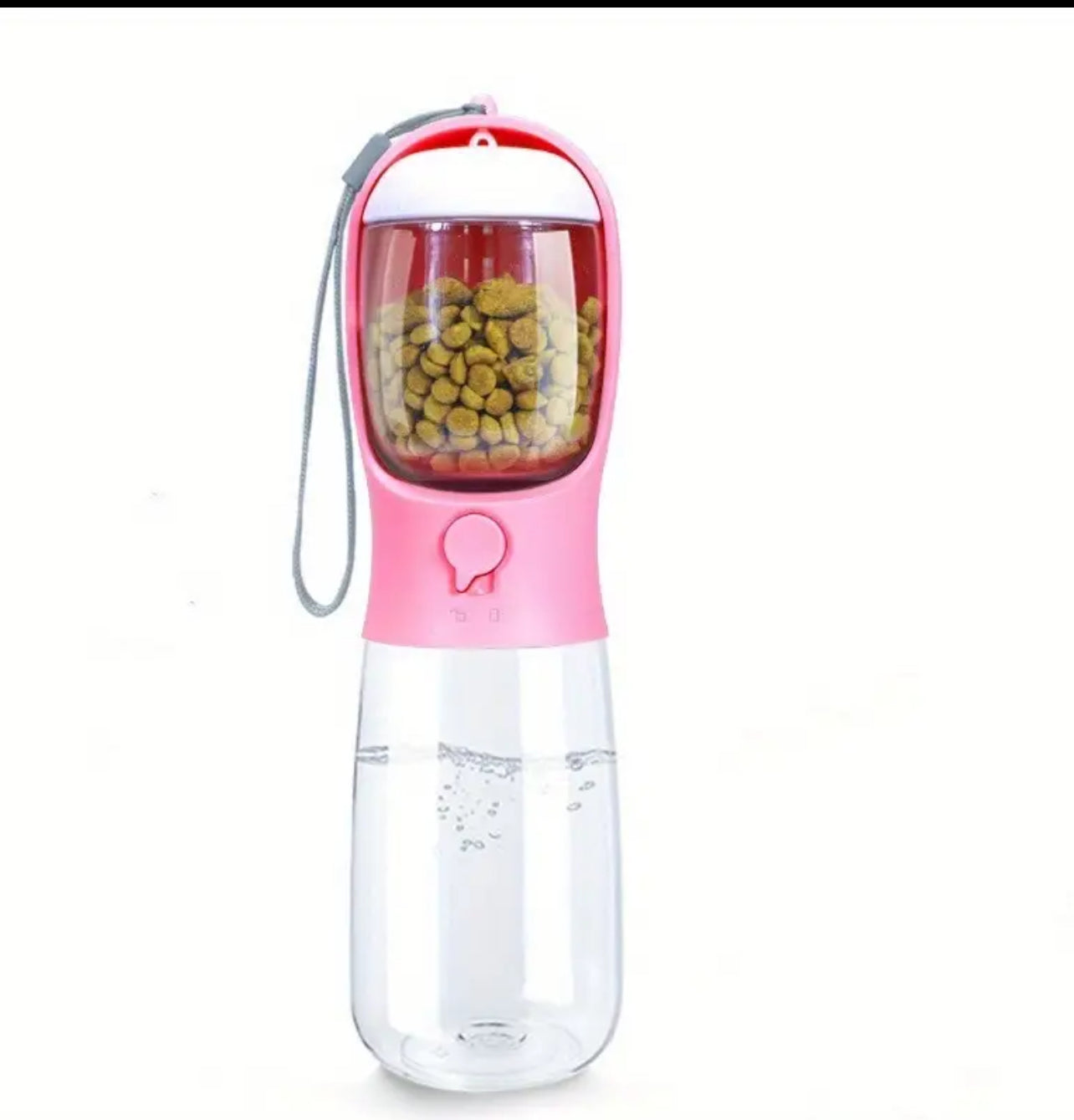1pc Dog and cat Water Bottle,Portable pet Water Bottle with Food Container,جهاز للشرب والاكل محمول للقطط والكلاب