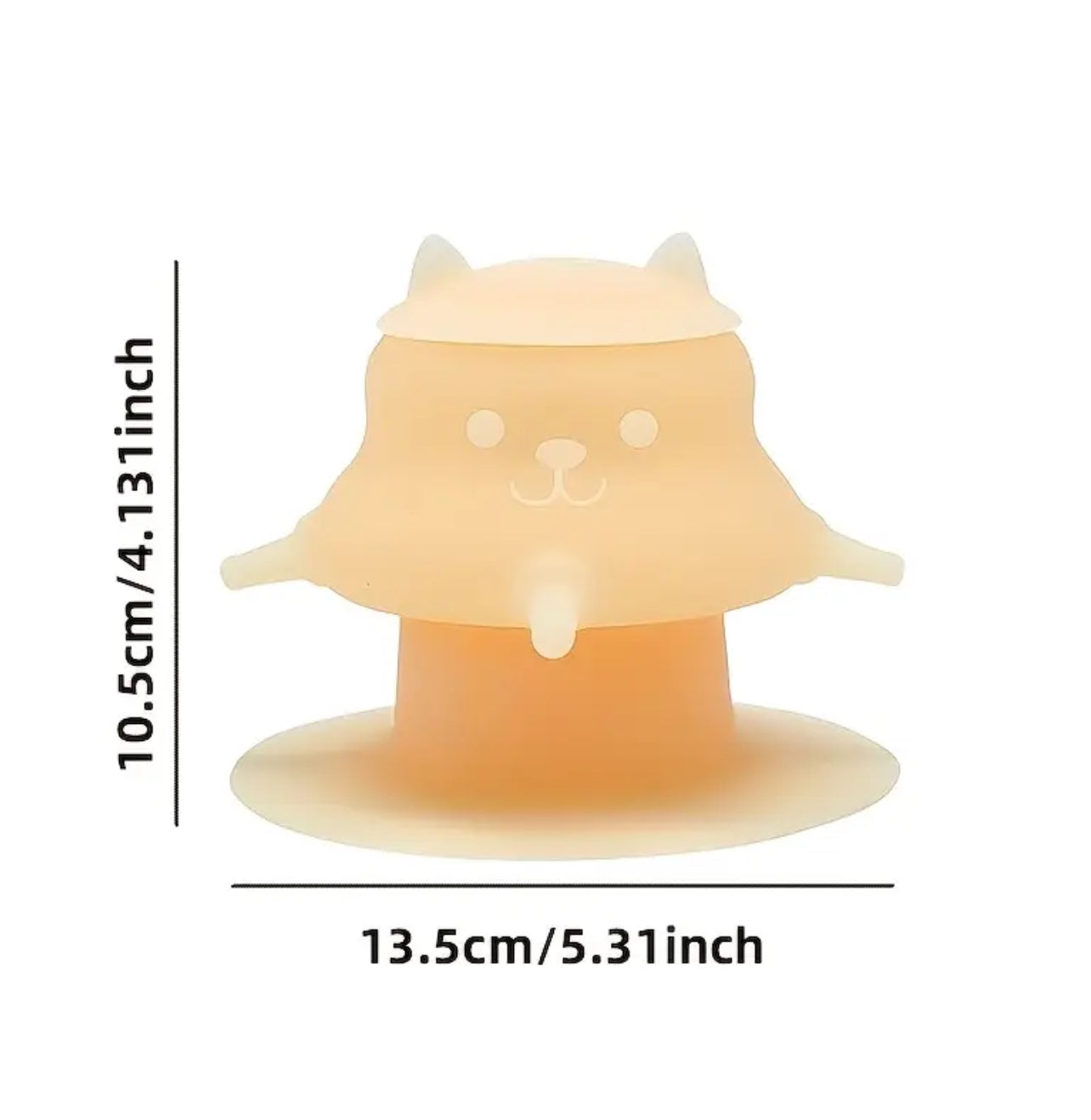Cute Cat-Shaped Silicone Pet Nursing Bottle with Strong Suction Base - Multiple Kitten Feeder for Easy Milk and Water Dispensing رضاعه ربل للكتنز و الجراوي سهله الاستعمال والتنظيف