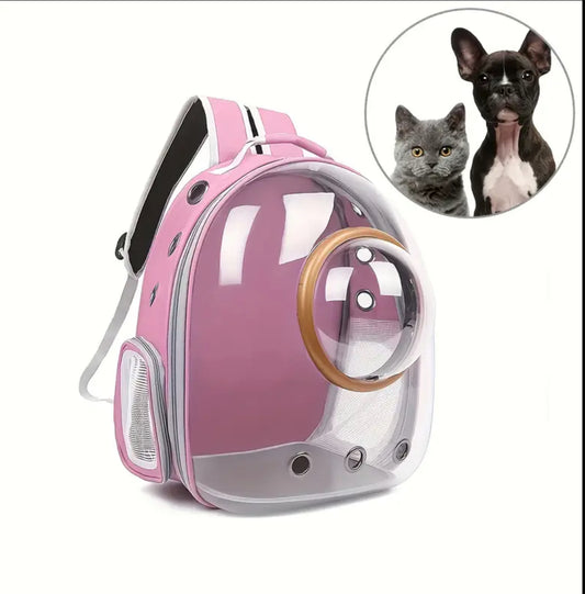 1pc Cat And Dog Outing Carrying Backpack  شنطه  لحمل القطط والكلاب