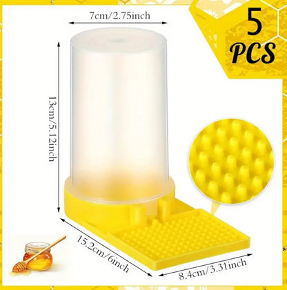 5pcs Anti-Drowning Chicken Water Dispenser - مشربيات صيصان ممتازه لمنع الغرق عدد ٥